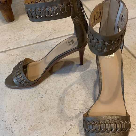 Joe’s Jeans Braided Strap Heeled Sandals - Picture 3 of 10